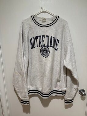 Notre dame pullover crewneck vintage